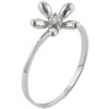 Size 9 Round Cut Cz Daisy Ring