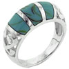 Tuquoise Trio Ring