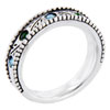 Size 9 Round Cut Cz Vine Ring