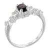 Size 9 Oval Cut Cz Amethyst Ring