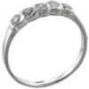 Size 9 Round Cut Cz Coil Ring