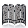 Cute Black Jewerly Holder With Flower Pattern