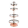 Mothers Day Gifts 4 Tiers Bronze Rotating Spin Table Top 92 Pairs  ... 