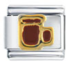 Red Mug Cup Italian Charm