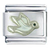 Peace White Dove Italian Charm