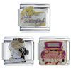 Just Married Set Italian Charm