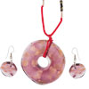 Pink And  Gold   Pendant 