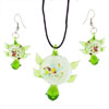 Green Multicolor Turtle Pendant