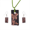 Black Rectangle Pendant