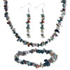 Colori Tigereye Beaded Jewelry Set Necklace