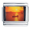 Fishing Sunset Photo Italian Charm