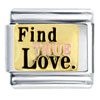 Find True  Love   Italian   Charm 