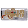 Holiday Crystal Laughing Boy Italian Charm Bracelets