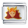 Evil Guy With Horns  Italian   Charm 