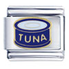 Dark Blue Tuna Can Italian Charm