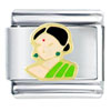 Indian  Woman  Italian Charm
