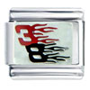 Number 38 In Flames Italian Charm