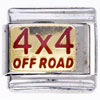 44 Off Road Hand Painted Italian Charm Bracelets