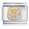 Egyptian Pharaoh  King  Italian Charm