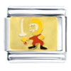 Swordsman Italian Charm