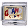 Grand Slam Hand Painted Italian Charm Bracelets