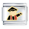 Graduate Boy Italian Charm