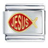 Jesus Fish Symbol Italian Charm