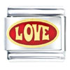 Love In Circle  Italian  Charm
