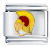 Trojan Warrior Italian Charm
