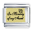 In Memory Of Aunt Italian Charm