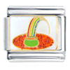 Rainbow And Pot Italian Charm