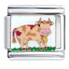 Colorful Cow  Italian  Charm SHT446