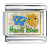 Mardi Gras Masks Italian Charm