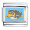 Cute Penguin On Belly Italian Charm