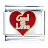 God Is Love Italian Charm