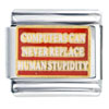 Computers And Human Joke Italian Charm