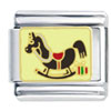 Child Rocking Horse Toy Italian Charm