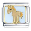 Cute Pony Horse Italian Charm
