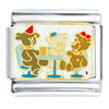 Teddy Bear  Party  Italian Charm