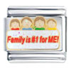 Family Is 1 For Me Italian Charm