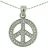 Peace Sign  Pendant 