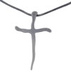 Wavy Cross Pendant