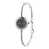 Dark Gray Arabic Numeral European Bead Watch