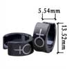  Earrings - Girl Symbol Black Earrings