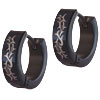 Stainless Steel Intricate Artwork Earrings