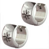 Stainless Steel Compass Star Earrings