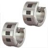 Stainless Steel Squares Earrings