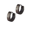 Stainless Steel Artistic Maze Earrings