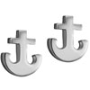 Anchor Stainless Steel Earrings