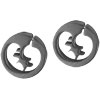 Fish In Circle  Stainless   Steel  Earrings